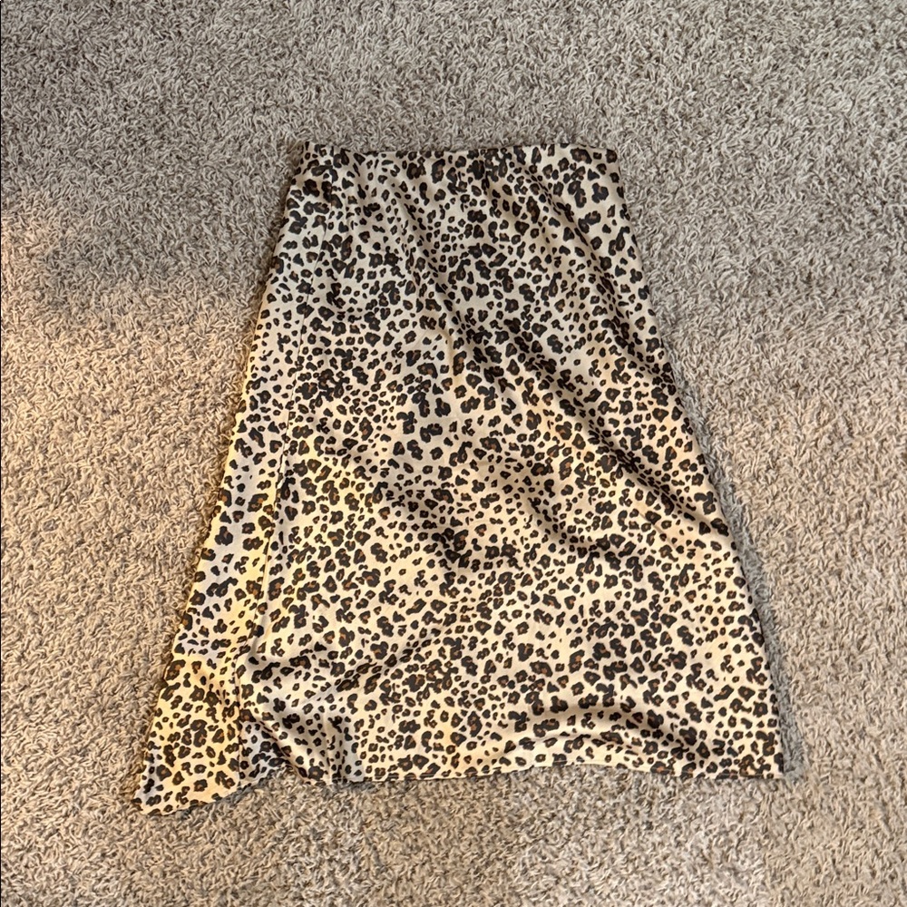 Abercrombie & Fitch Animal Print Pencil Skirt